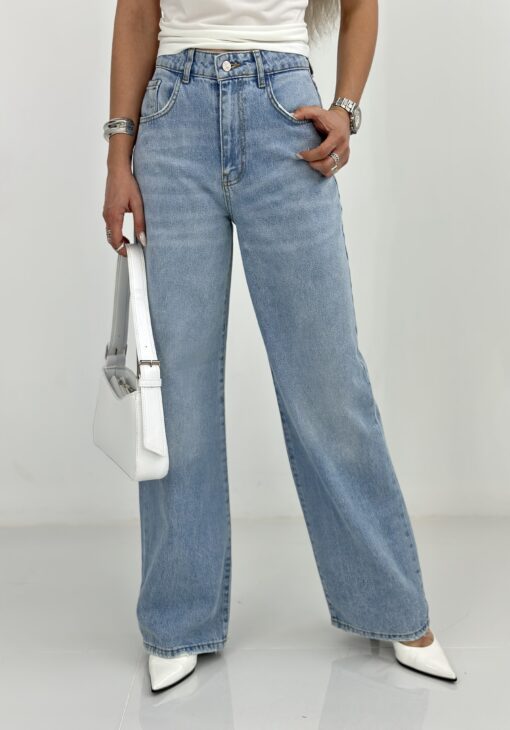 Buz Mavi Baggy Jean