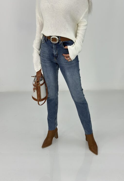 Yıkamalı Boot Cut Jean