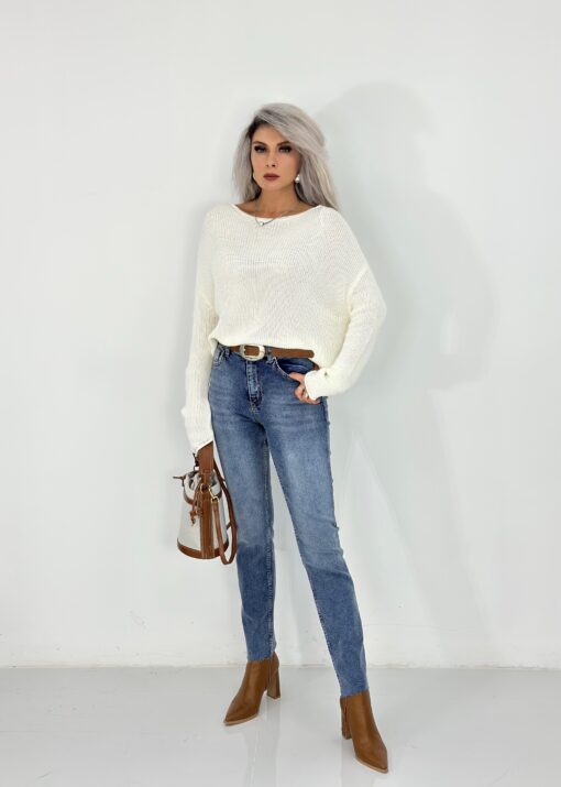 Yıkamalı Boot Cut Jean - Görsel 2