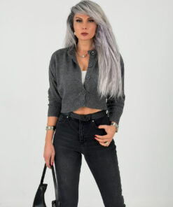 Füme Kısa Yumoş Hırka