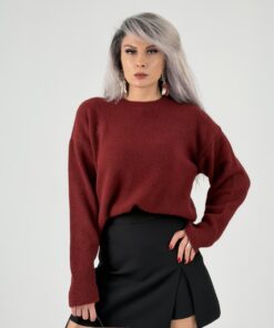 Alternative view of Bordo Bisiklet Yaka Yumoş Kazak